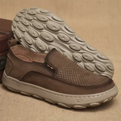 Genuine Leather Men’s Business Casual Shoes